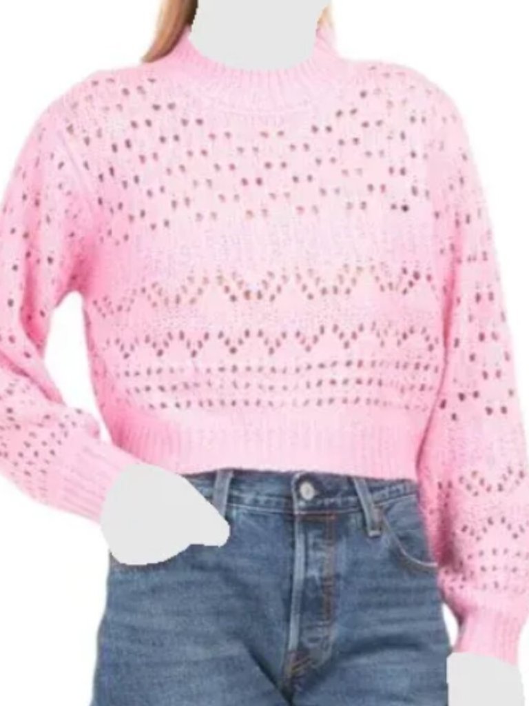 Nwt Saltwater Luxe Pointelle Sweater